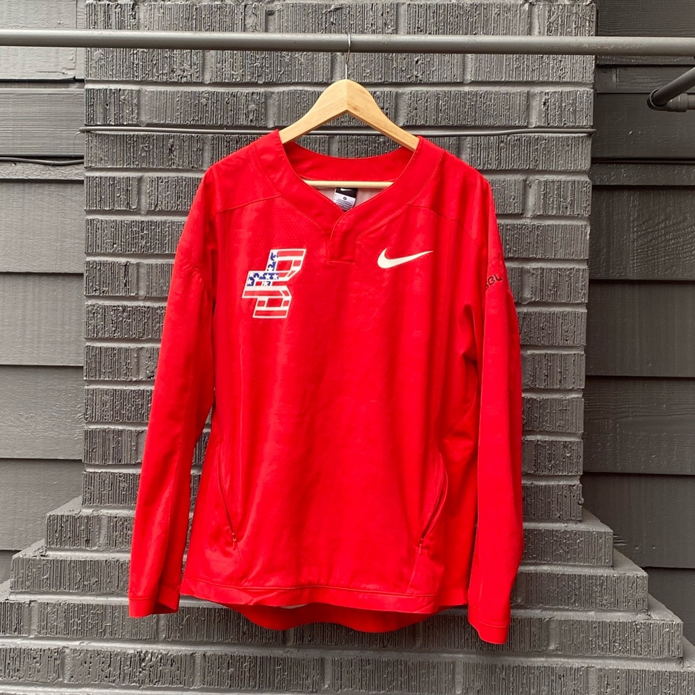 Nike Baseball Long-sleeve Jersey